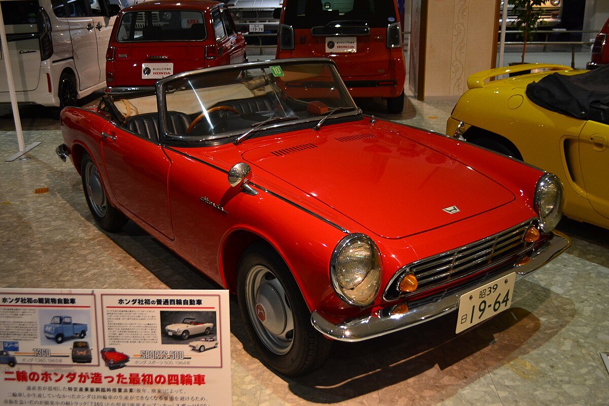 Honda S500 – První sportovní automobil Honda