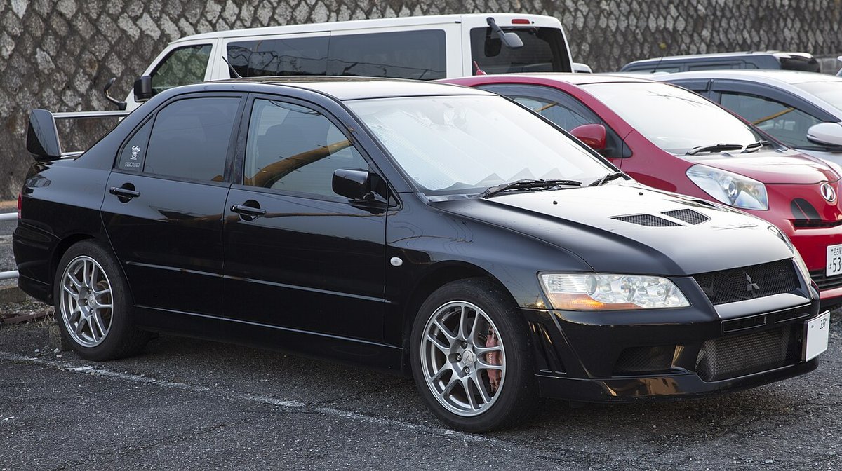 Mitsubishi Lancer Evolution VII–IX (2001–2007)