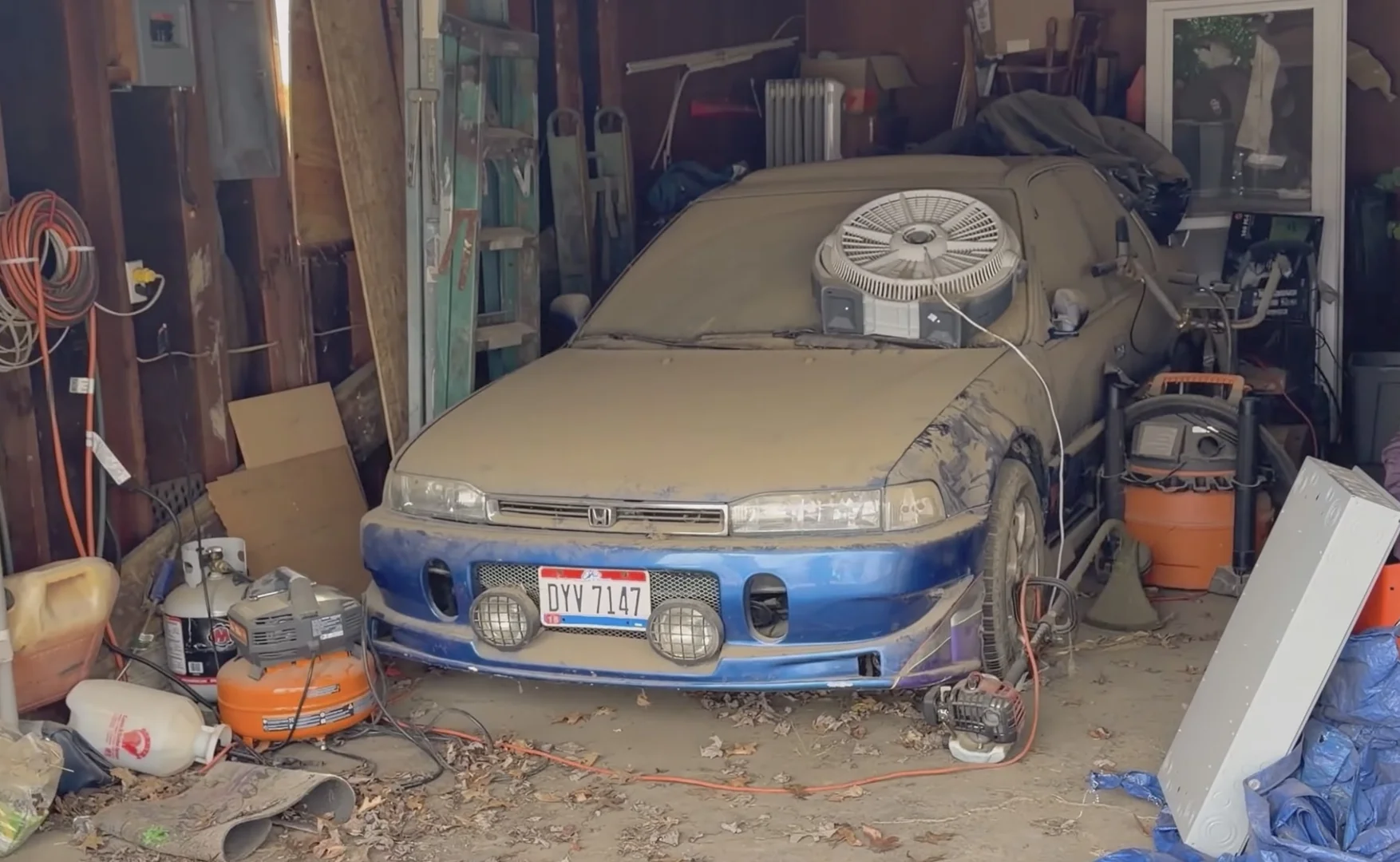 Honda Accord 1990 – výsledek po kompletním detailingu