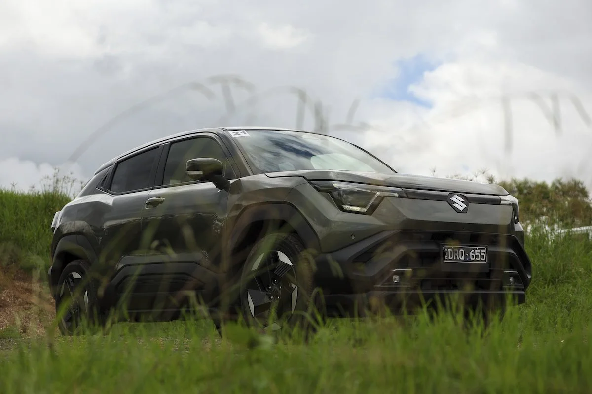 Suzuki e-Vitara v terénu