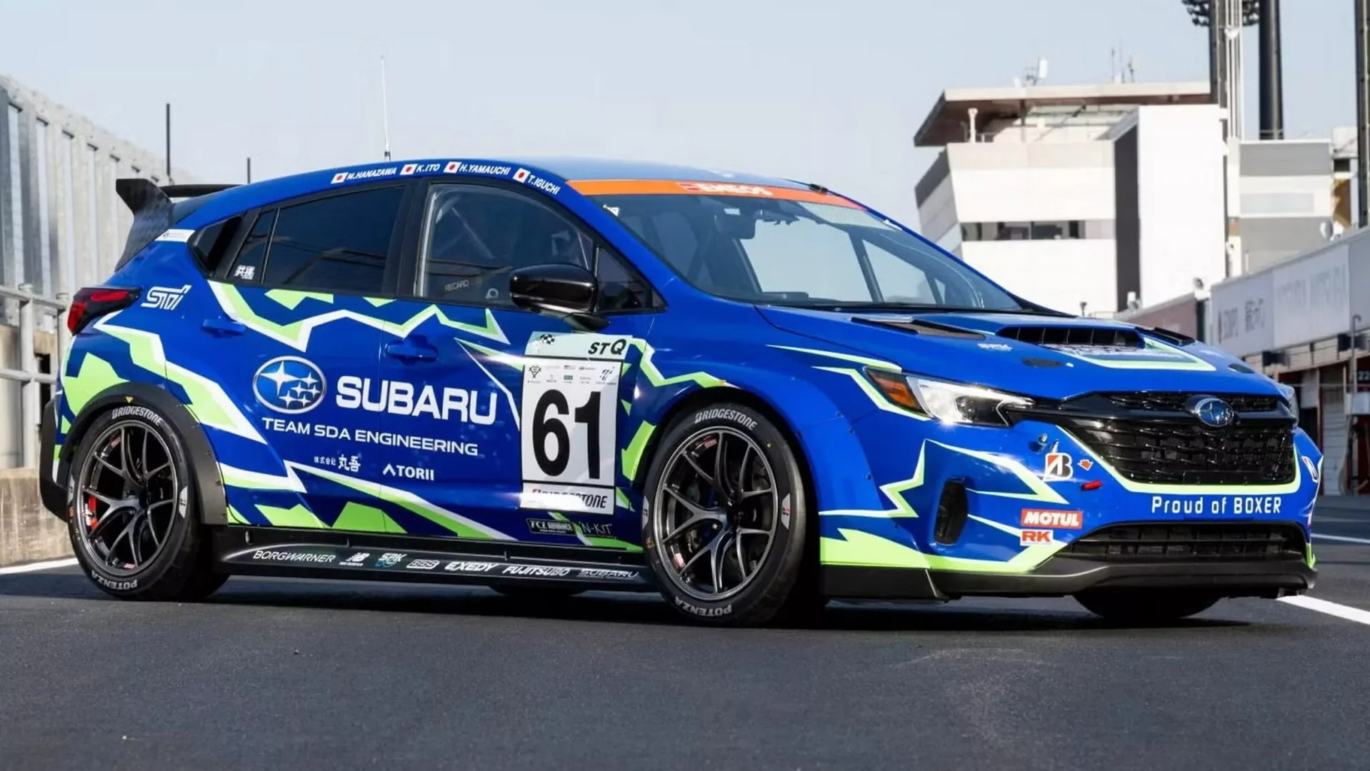 Subaru WRX STI se vrací jako závodní hatchback – a možná i jako sériový vůz