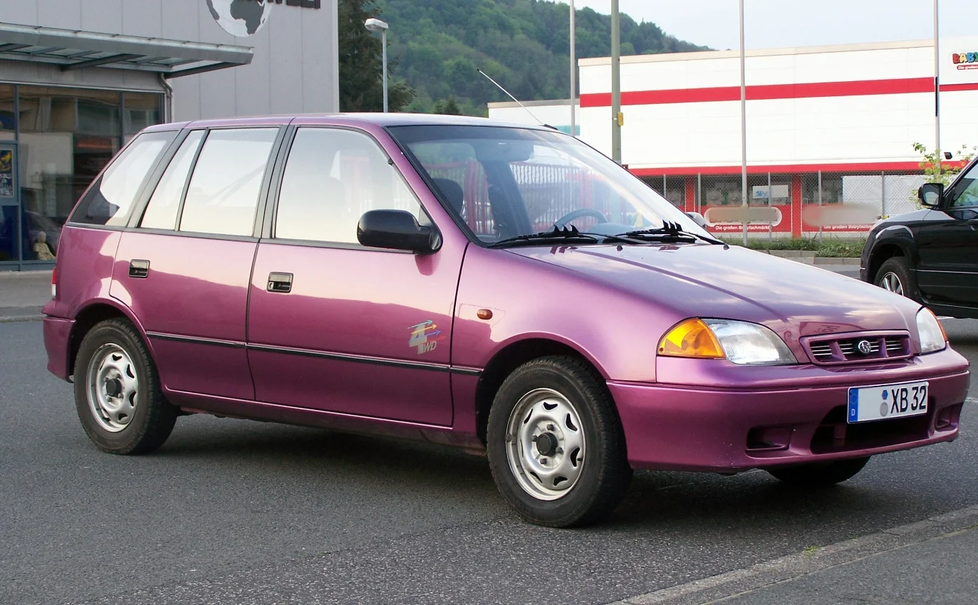 Subaru Justy 2. generace (Suzuki Cultus)